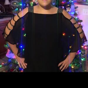 MSK Elegant Black Top